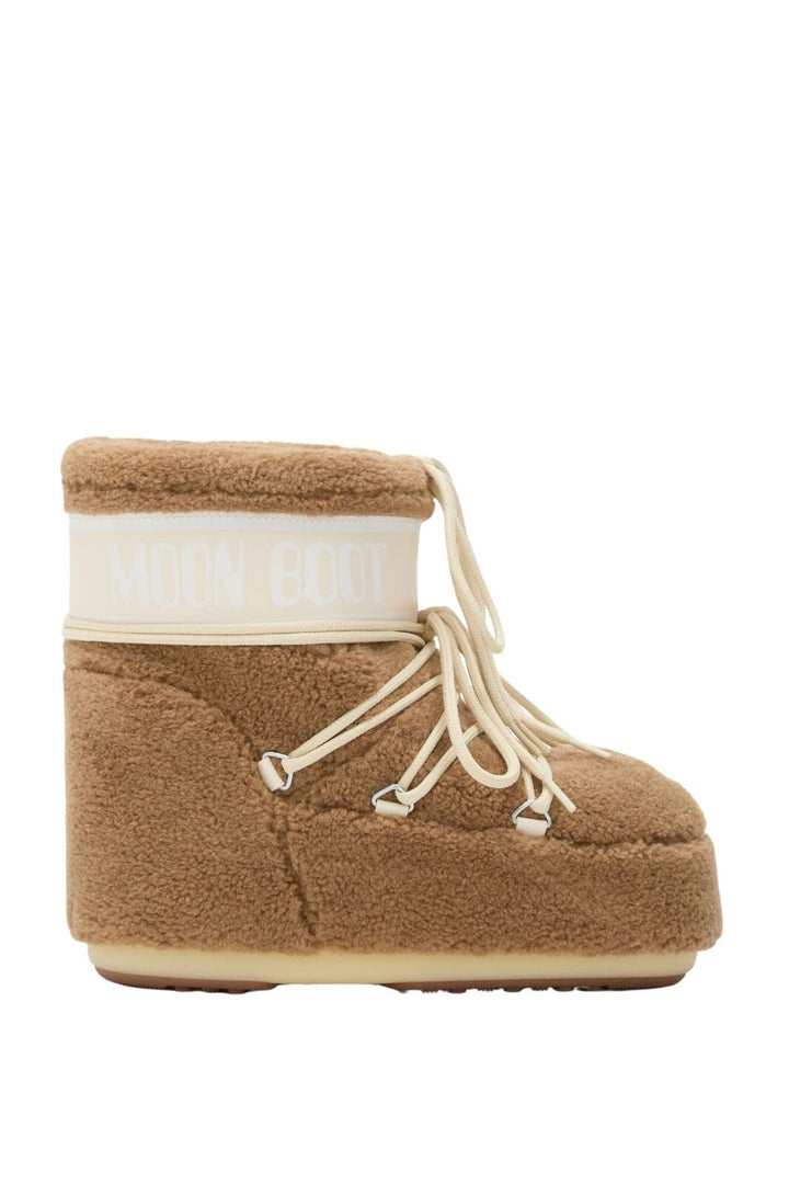 Moon Boot - Mb Icon Low Fleece 80D1409700 - M047 Camel Støvler