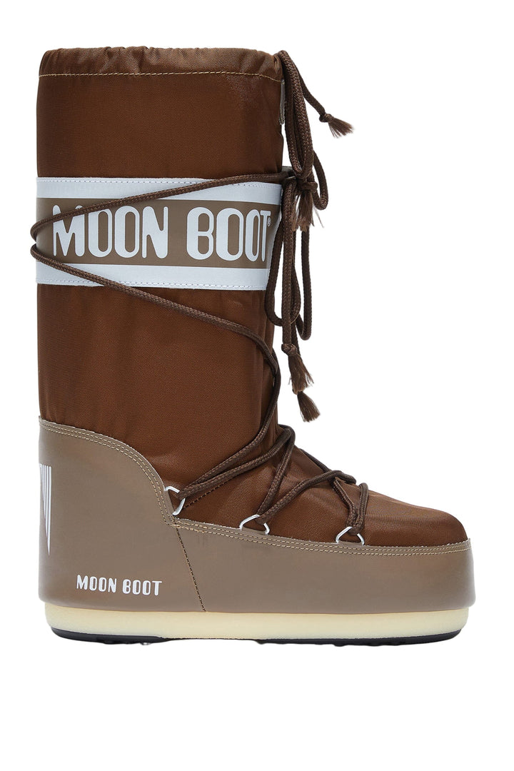 Moon Boot - Mb Icon Nylon Jr 80D1400440 - M005 Shitake Støvler