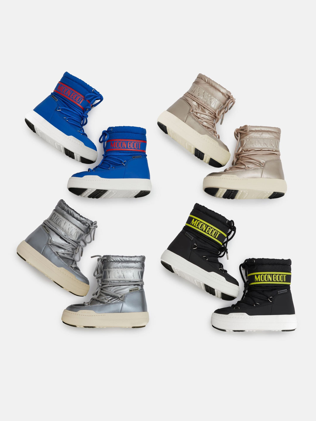 Moon Boot - Mb Jr Park Boot - H001 Silver Støvler