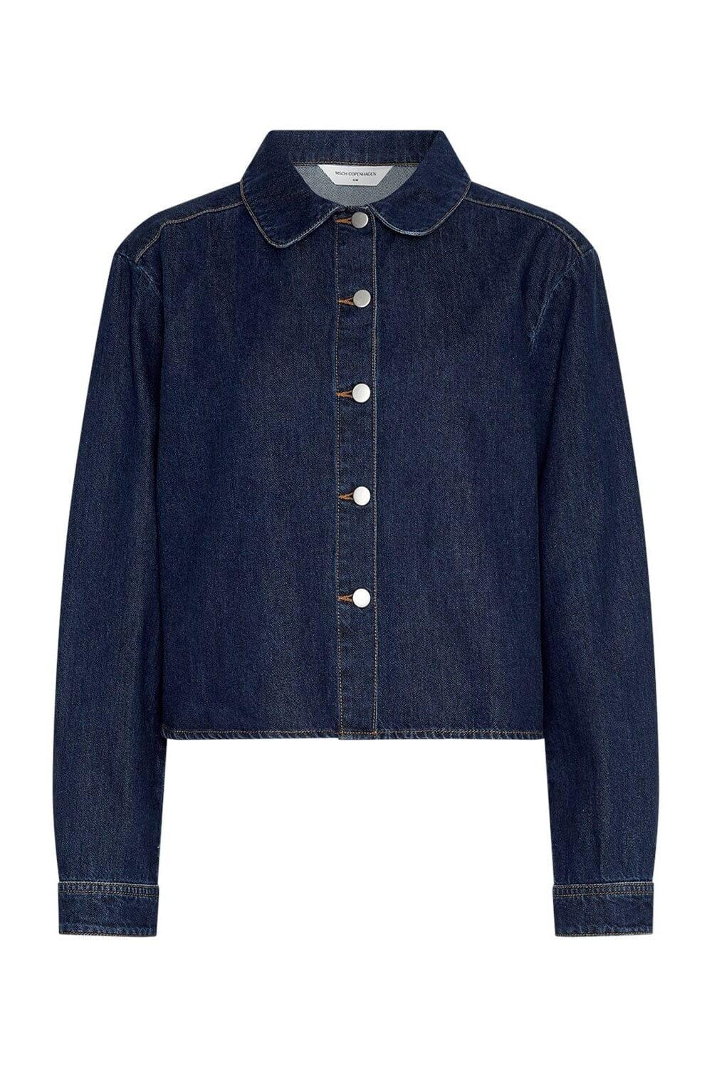 Moss Copenhagen - Mschadna Alena Shirt 19502 - Dark Blue Wash Skjorter
