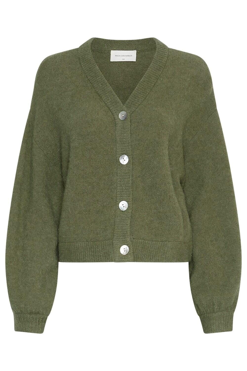 Moss Copenhagen - Mschpetrinelle Hope Cardigan 18597 - Olivine Cardigans