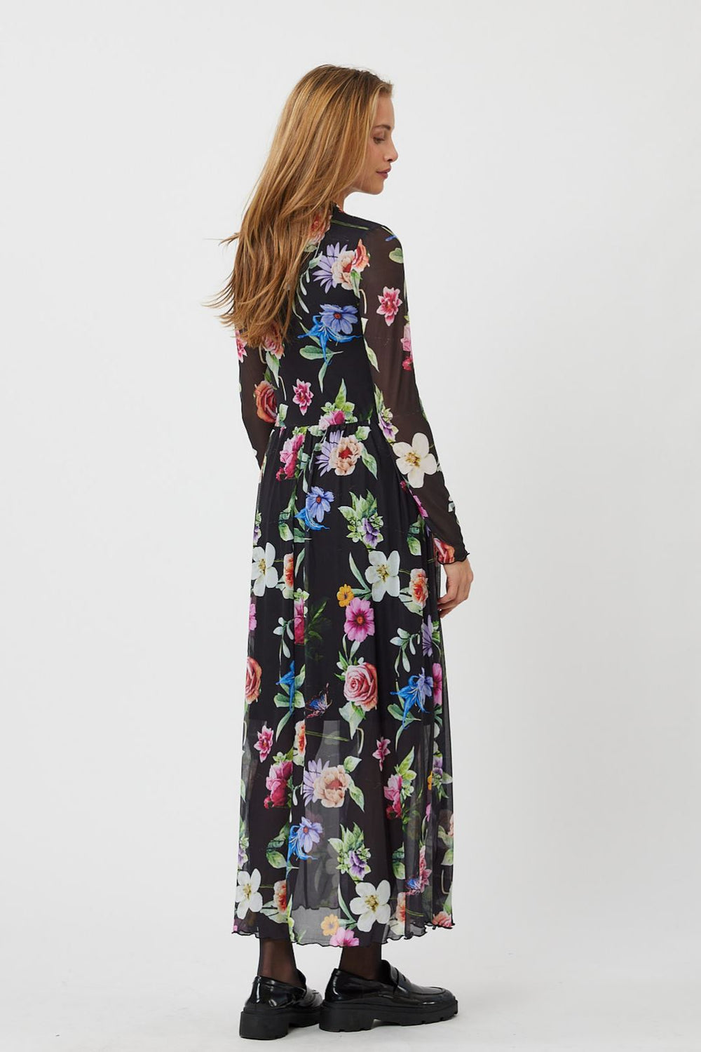 Moves by Minimum - Marisan Maxi Dress - Black Kjoler