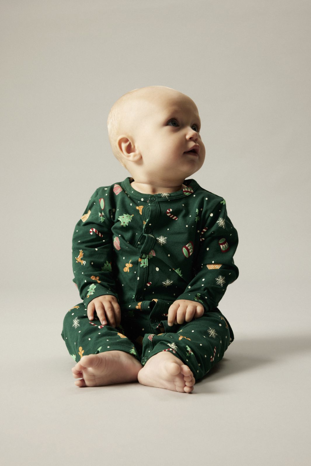 Name It - Nbnvismas Ls Nightsuit - 4918621 Botanical Garden Xmas Aop Nattøj