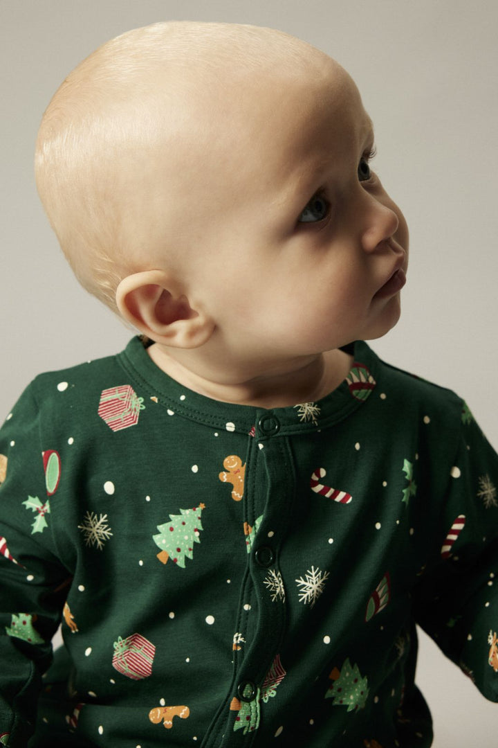 Name It - Nbnvismas Ls Nightsuit - 4918621 Botanical Garden Xmas Aop Nattøj