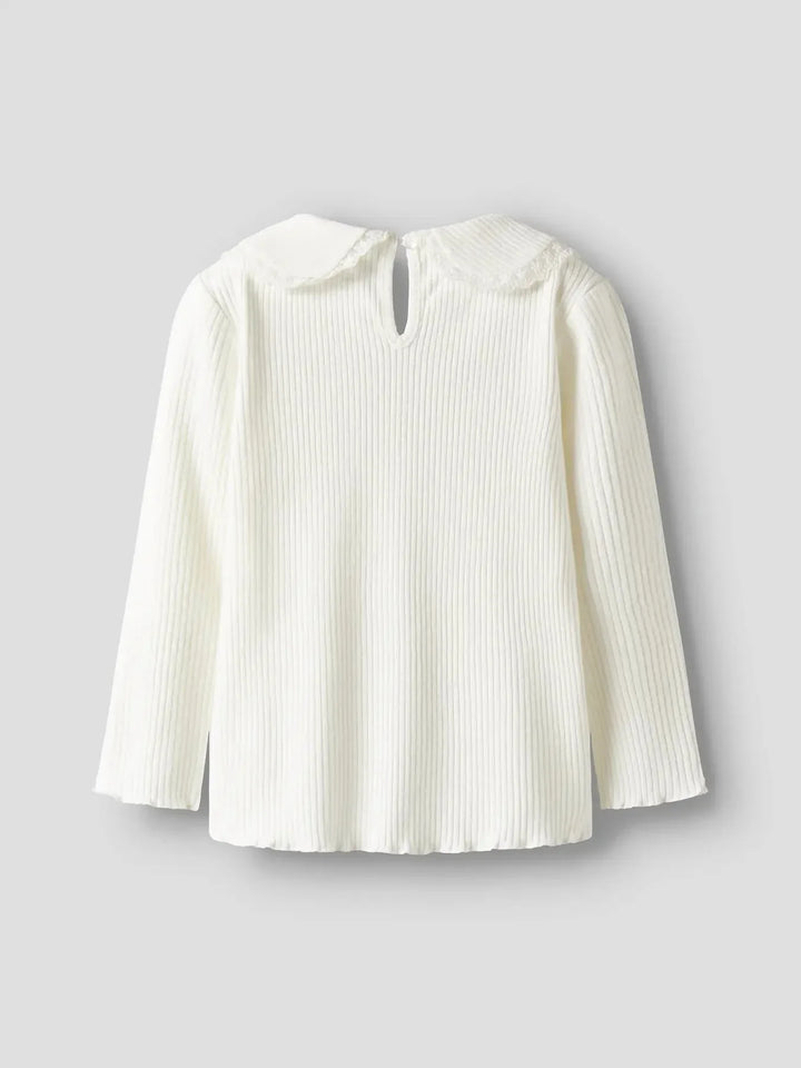 Name It - Nmfbaila Ls Top - 4879829 Bright White T-shirts