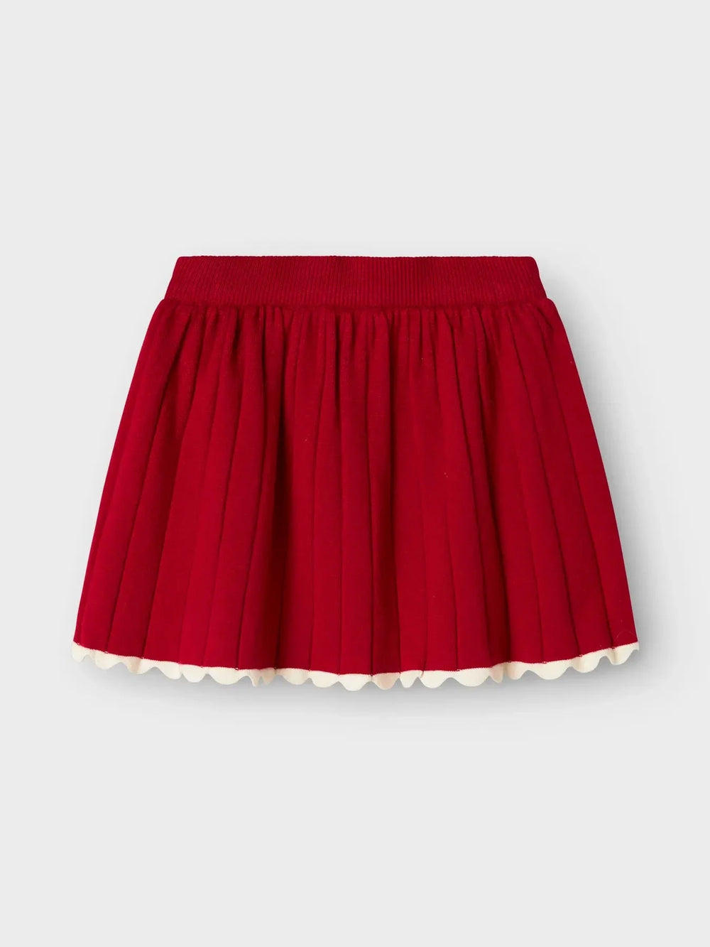 Name It - Nmfralbo Knit Skirt - 4845429 Jester Red Nederdele