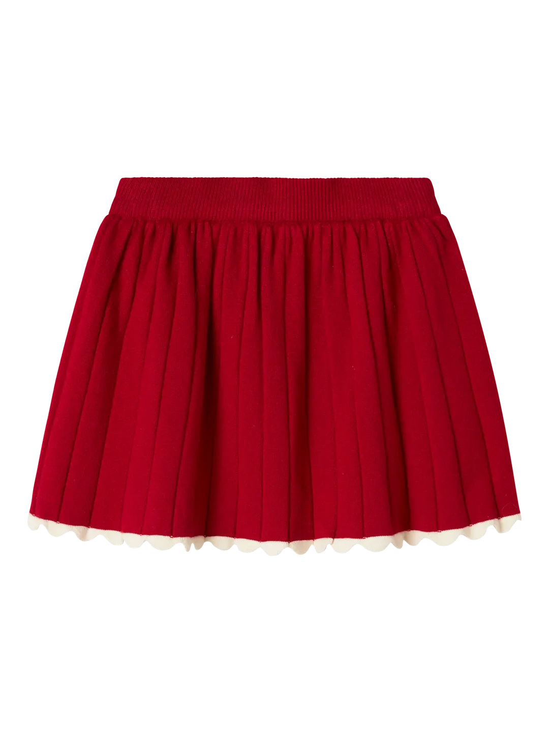 Name It - Nmfralbo Knit Skirt - 4845429 Jester Red Nederdele