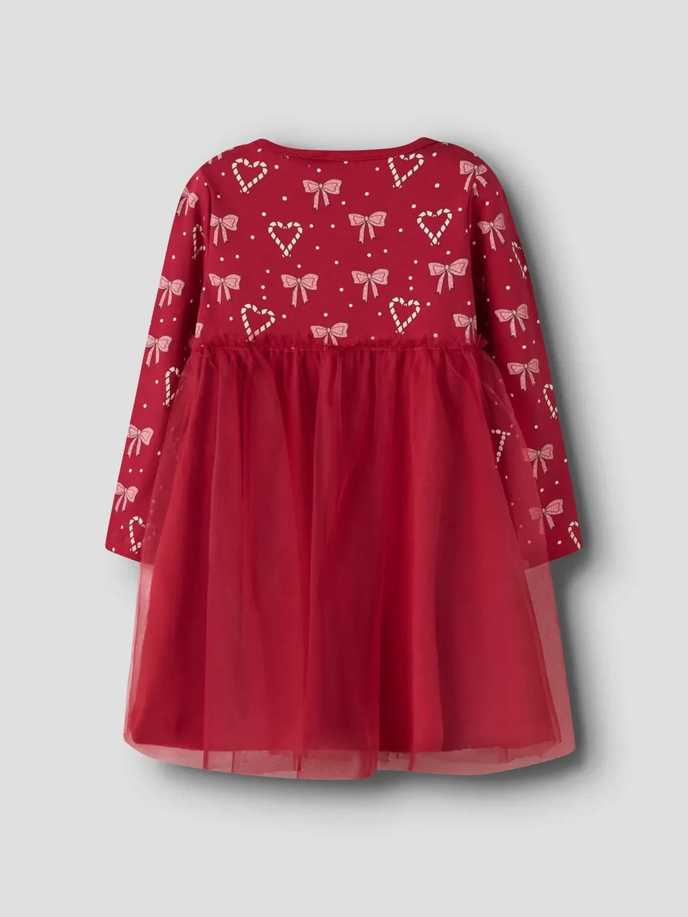 Name It - Nmfri Ls Dress - 4912293 Jester Red Kjoler