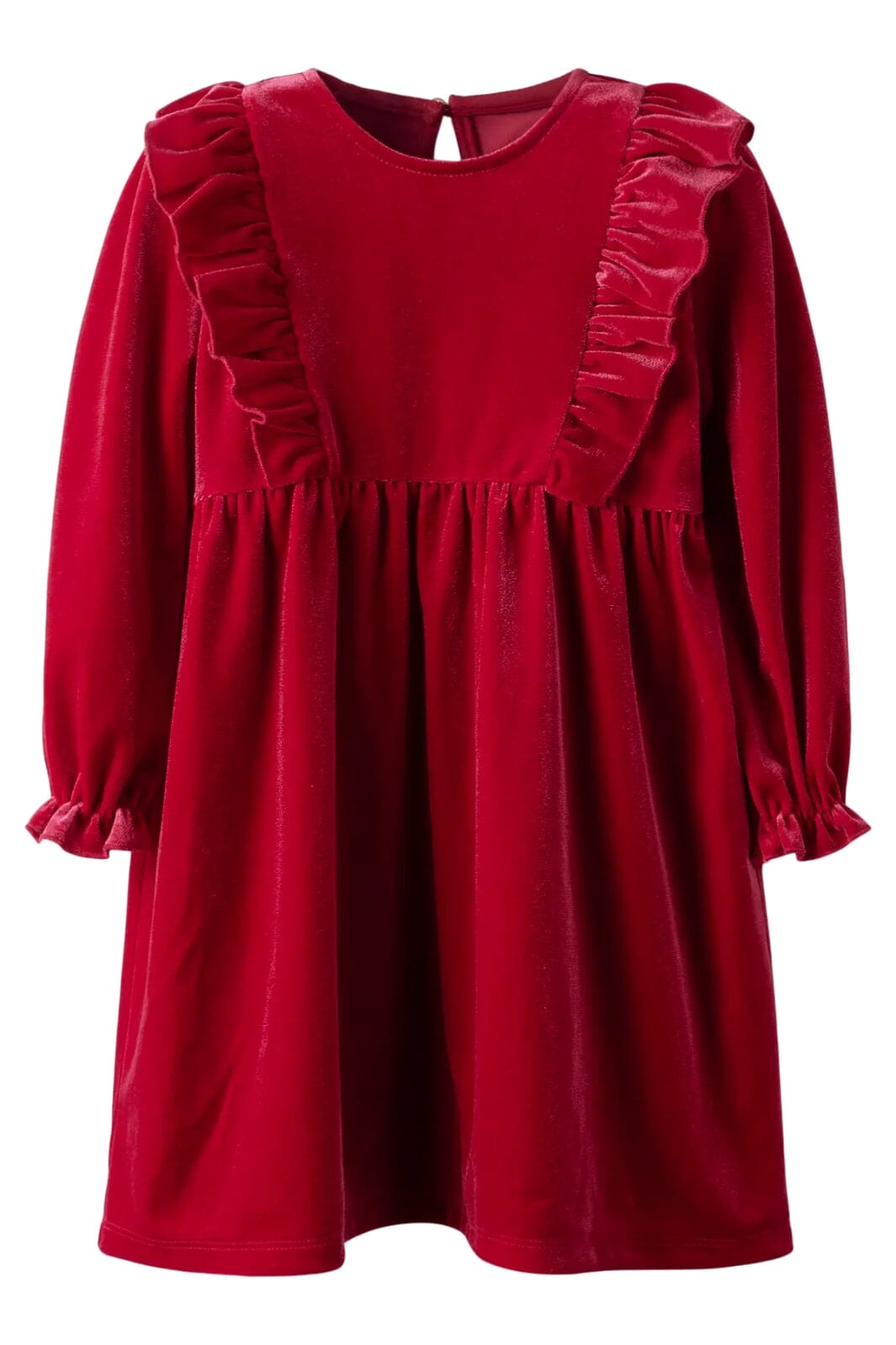 Name It - Nmfrinne Ls Vel Dress - 4964460 Jester Red Kjoler