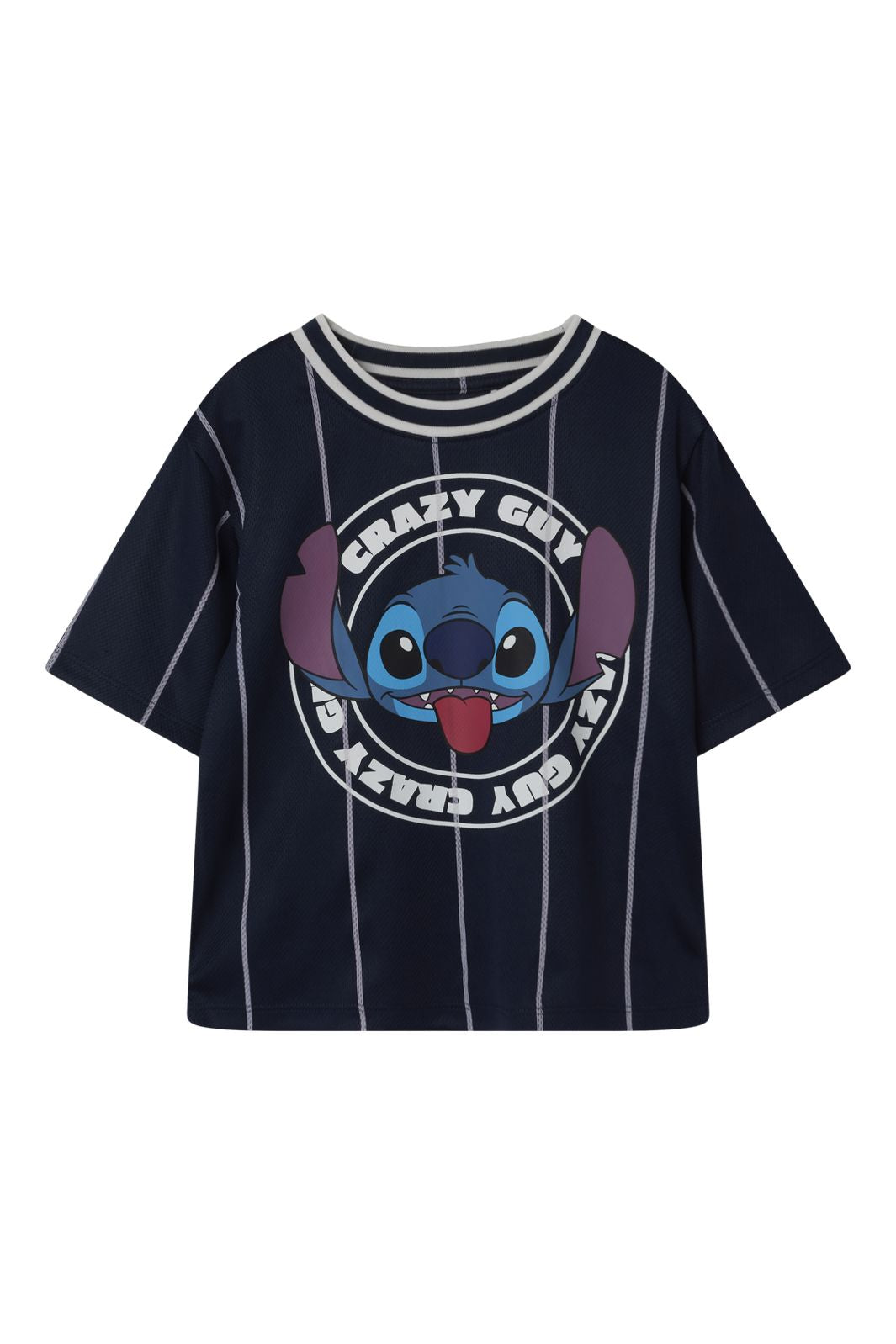 Name It - Nmmariz Stitch Nreg Ss Poly Top Wdi - 4753409 Navy Blazer