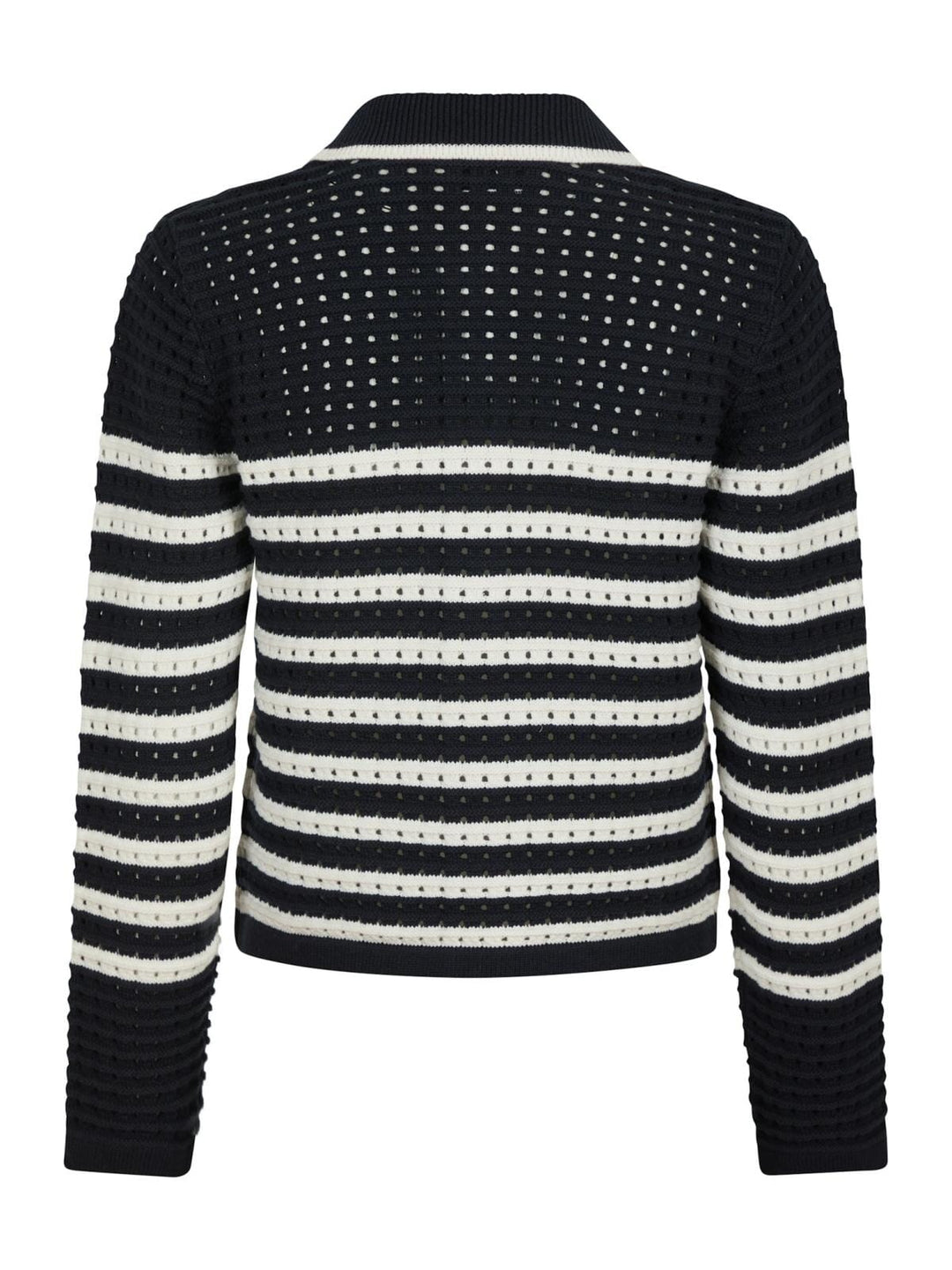 Neo Noir - Effie Knit Cardigan 164571 - 141 - Navy Cardigans
