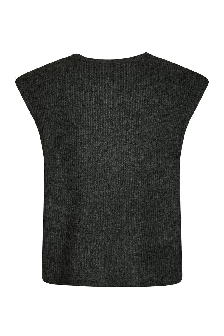 Neo Noir - Everest Knit Vest 164870 - 132 - Antracit