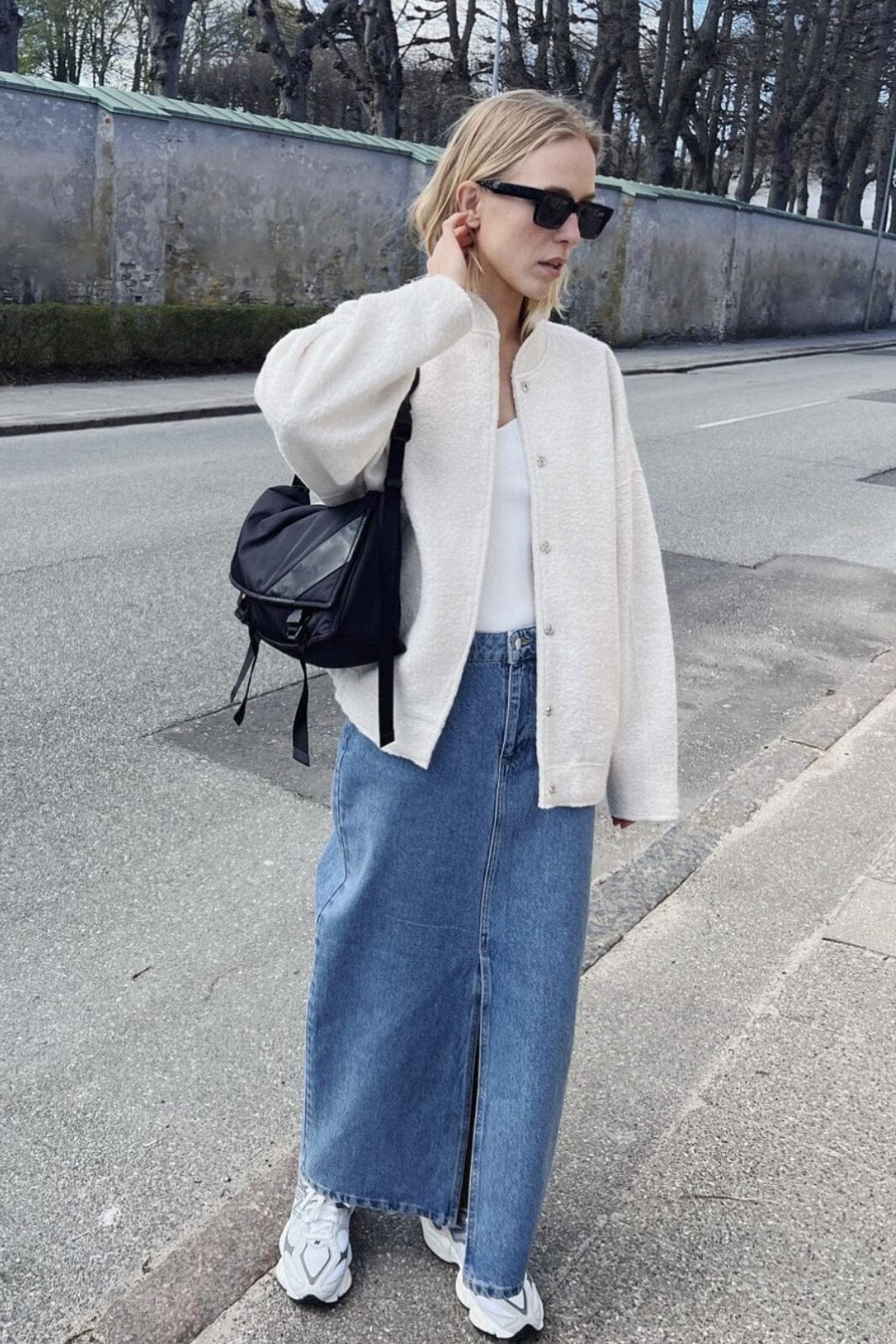 Neo Noir - Frankie D Skirt - Vintage Blue Nederdele