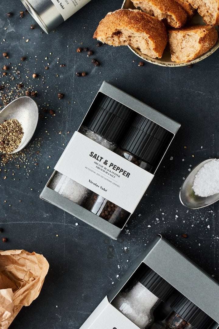 Nicolas Vahe - Gaveæske, Nicolas Vahé Salt & Organic Pepper Køkkentilbehør