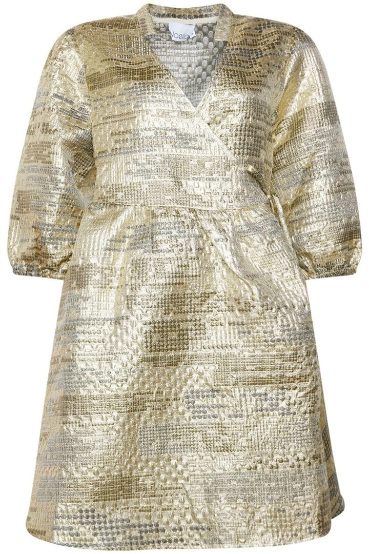 Noella - Jannie Aya Dress - 1079 Gold Mix Kjoler