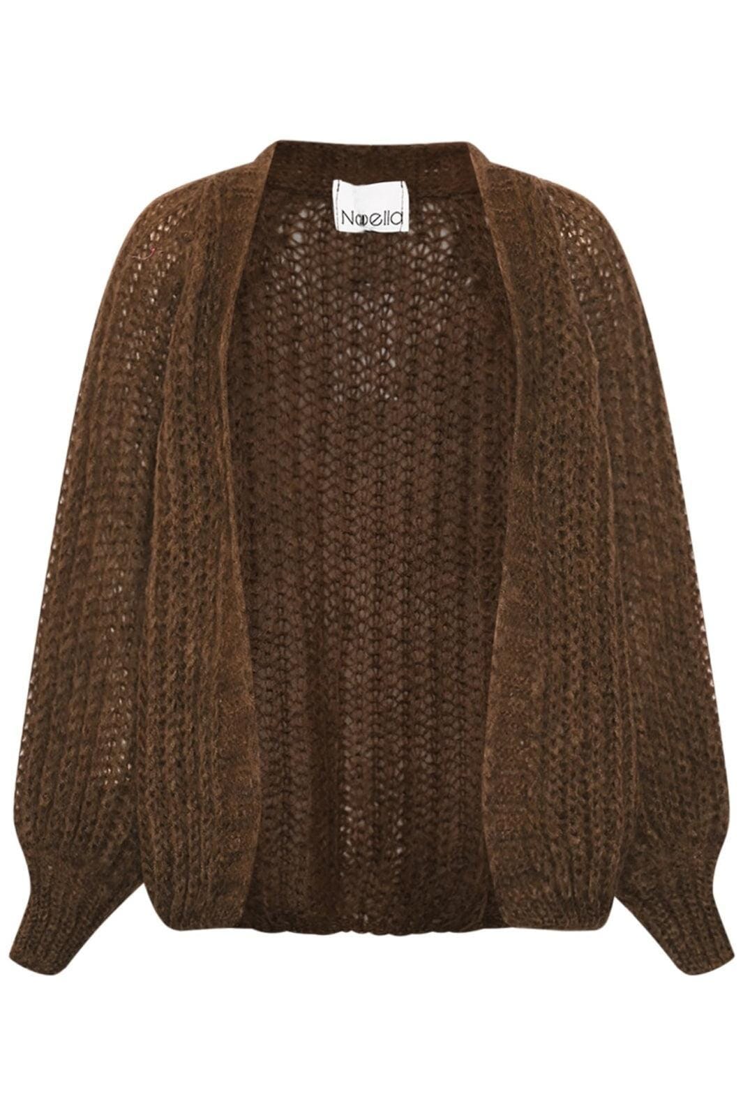 Noella - Joseph Knit Cardigan - 1286 Chocolate Melange Cardigans