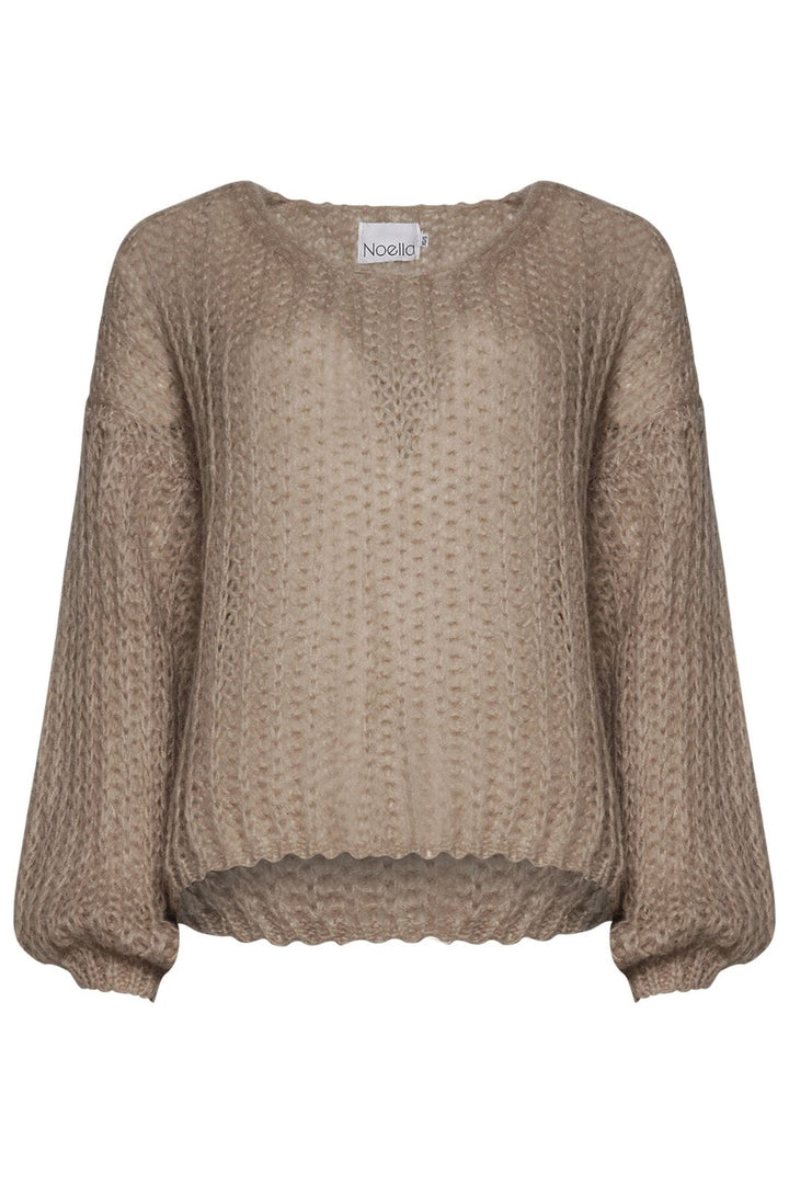 Noella - Joseph Knit Sweater - 143 Brown Strikbluser