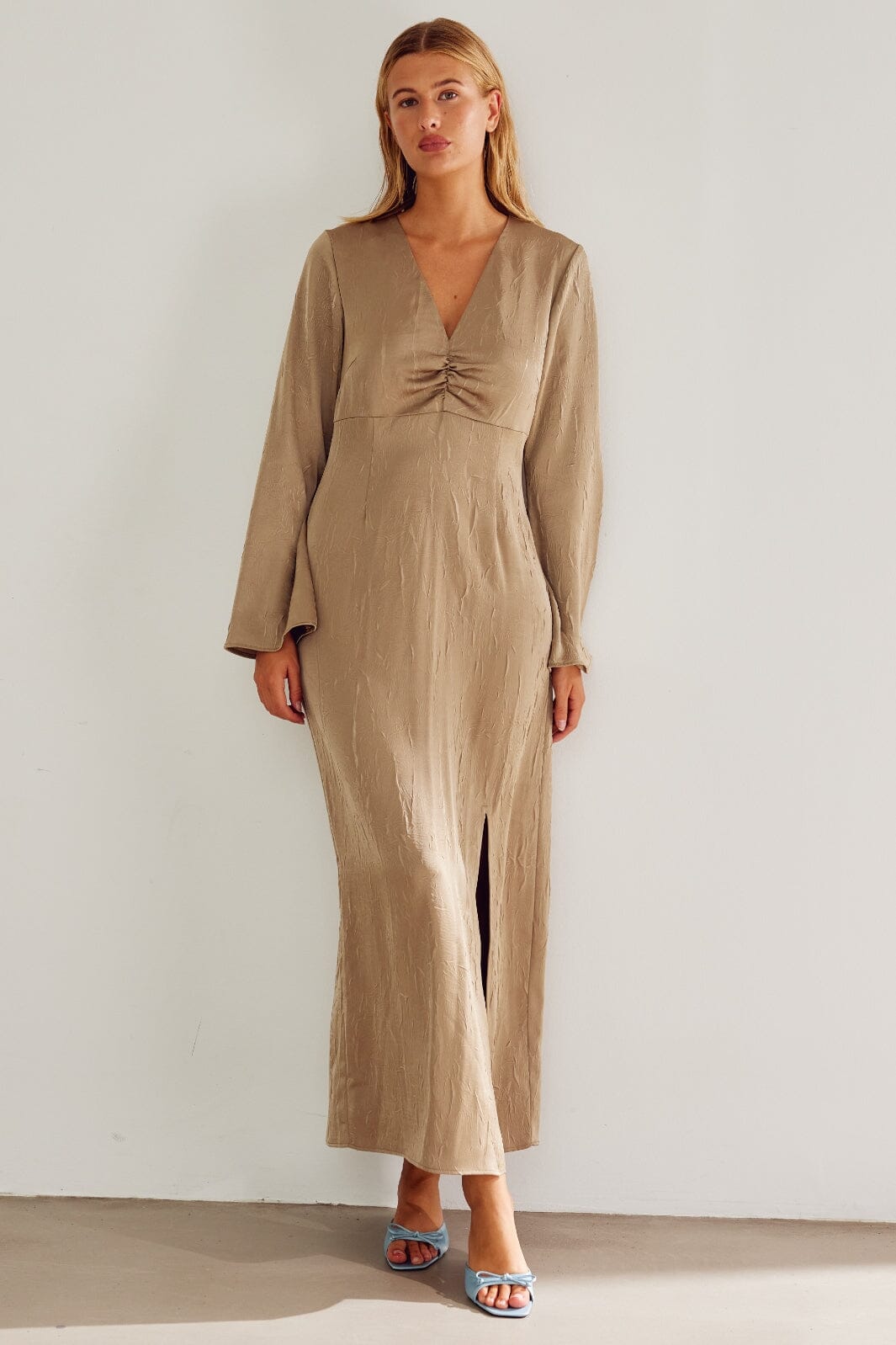 Noella - Kamey Dress 11780034 - 1290 Timber Brown Kjoler