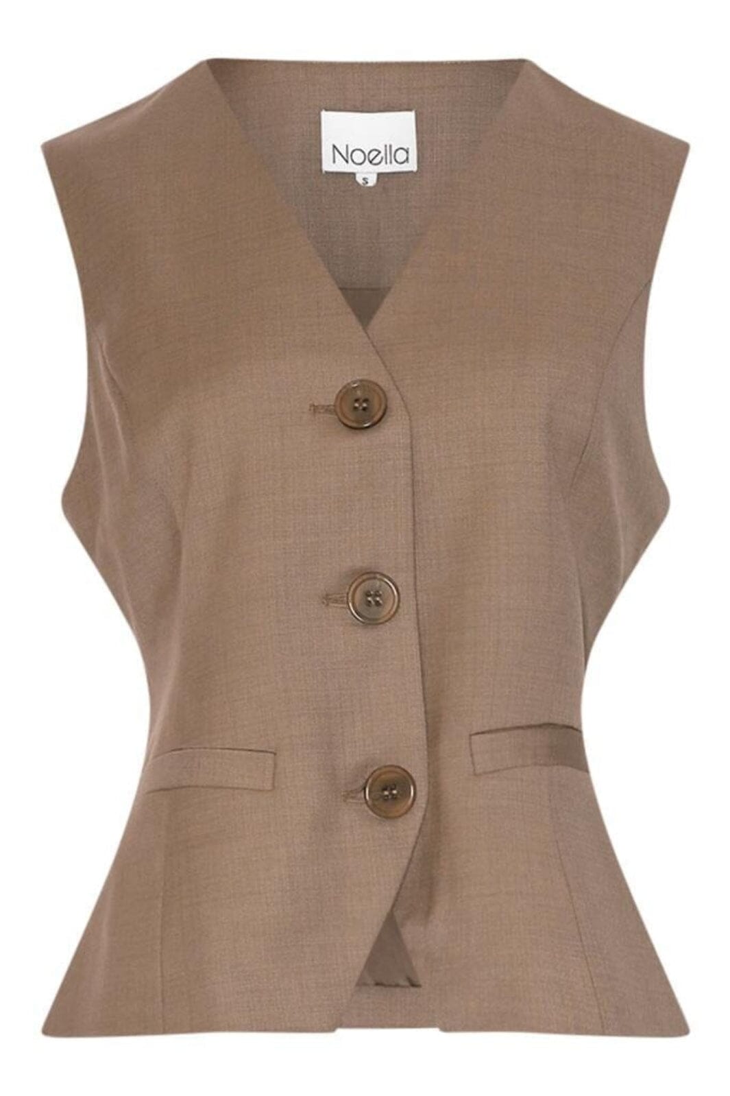Noella - Kasaundra Vest 12700030 - 1290 Timber Brown Veste