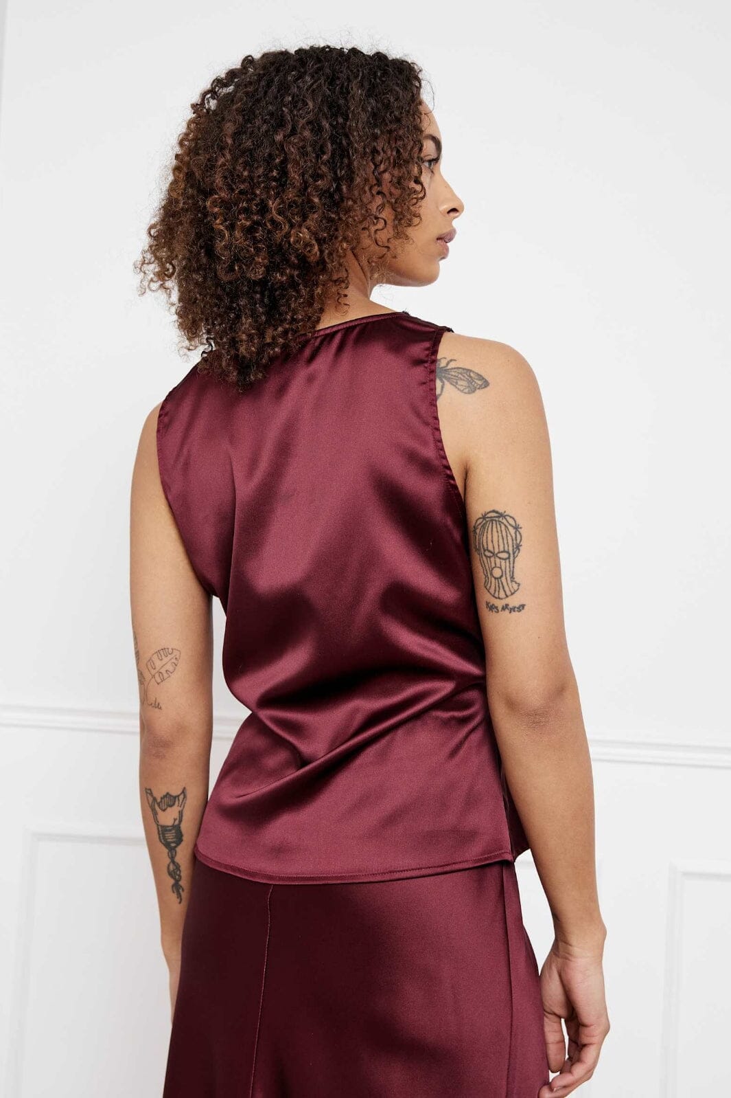 Noella - Laurentina Blouse 14050002 - 1355 - Dusty Mahogany Bluser