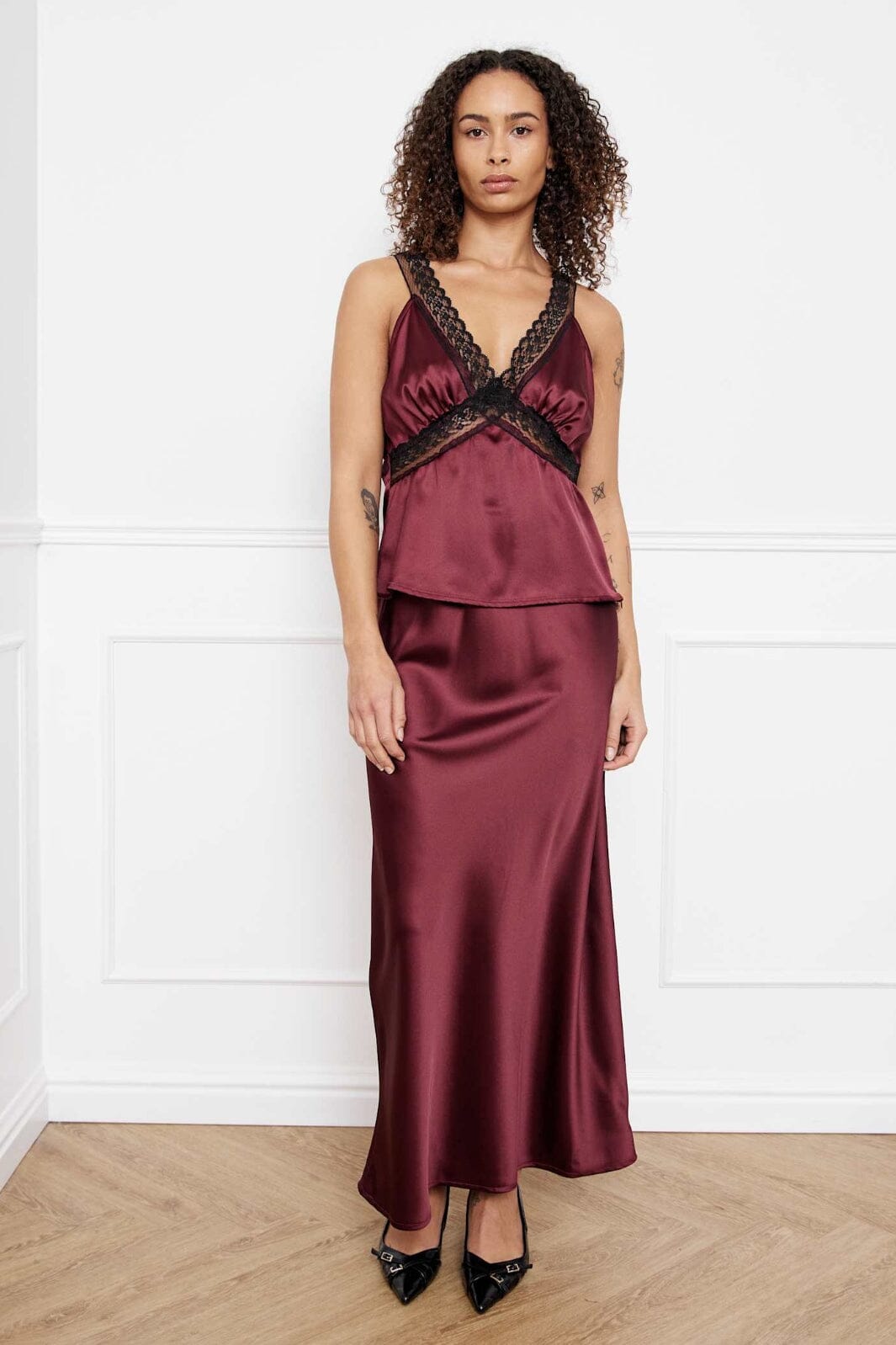 Noella - Laurentina Blouse 14050002 - 1355 - Dusty Mahogany Bluser