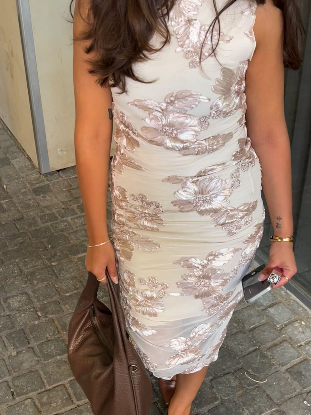 Noella - Lavinia Dress 13500001 - 1280 - Ivory Kjoler