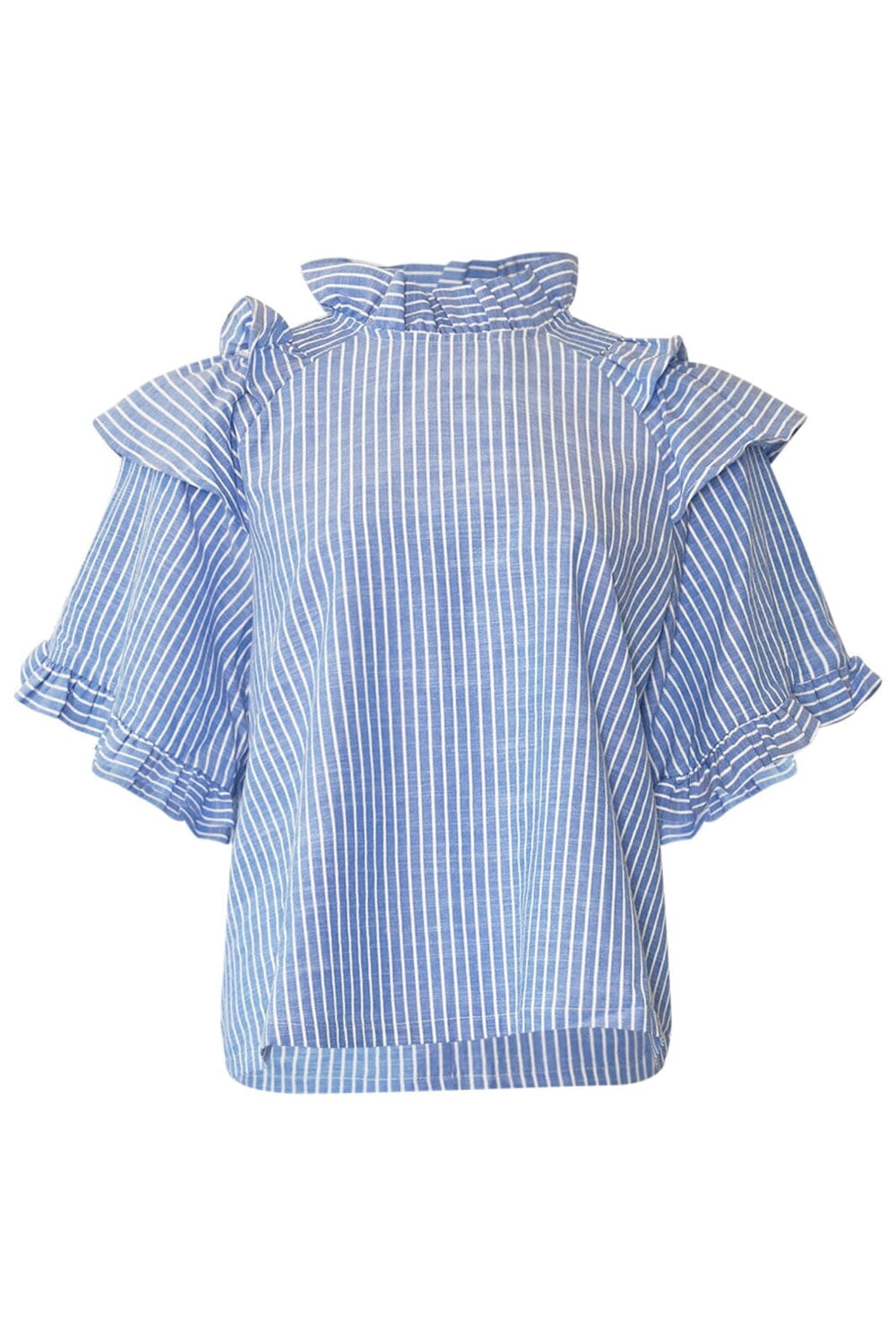 Noella - Lesly Blouse 13470002 - 117 Blue Stripe