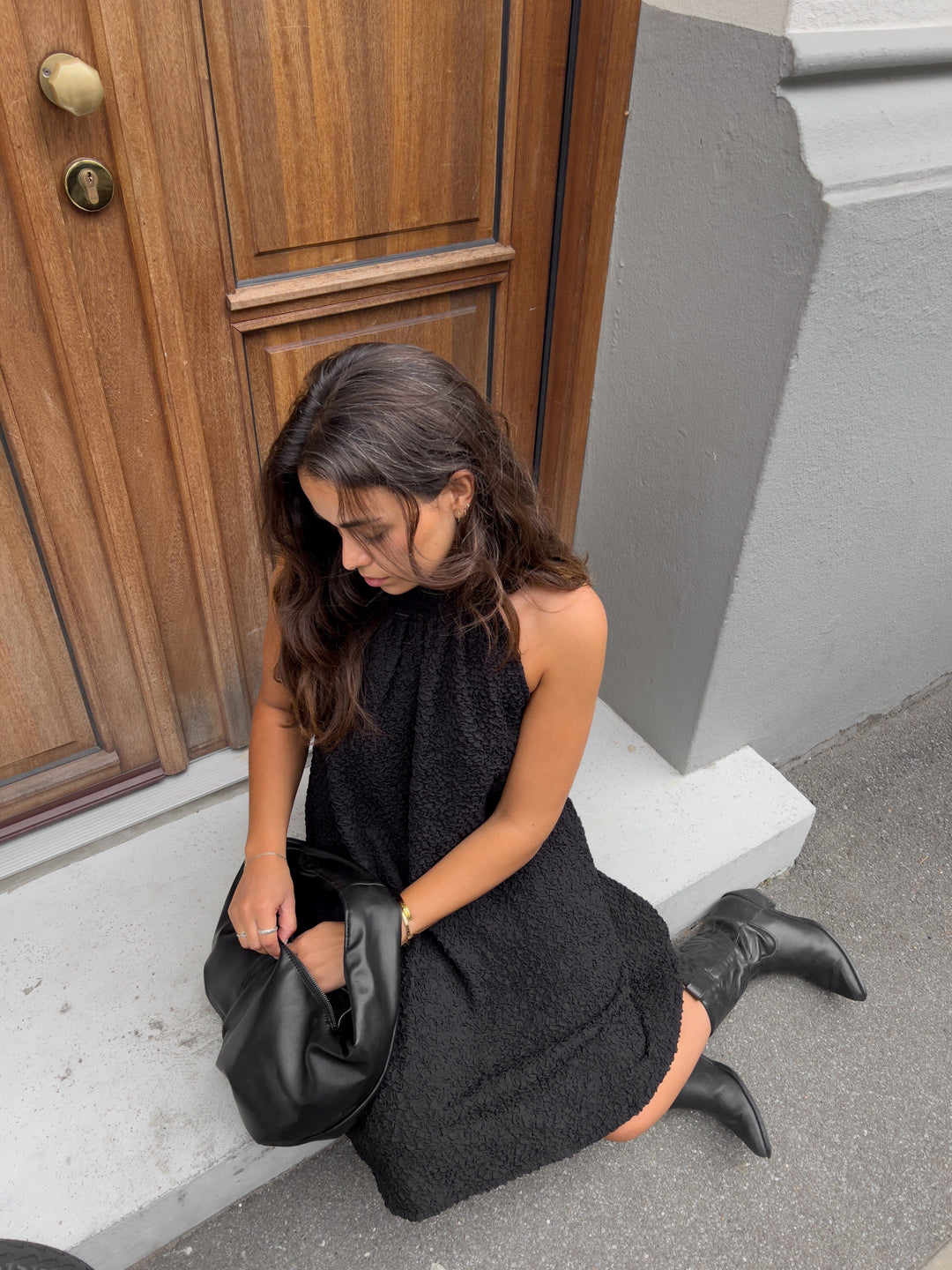 Noella - Lora Dress 13740001 - 004 - Black Kjoler