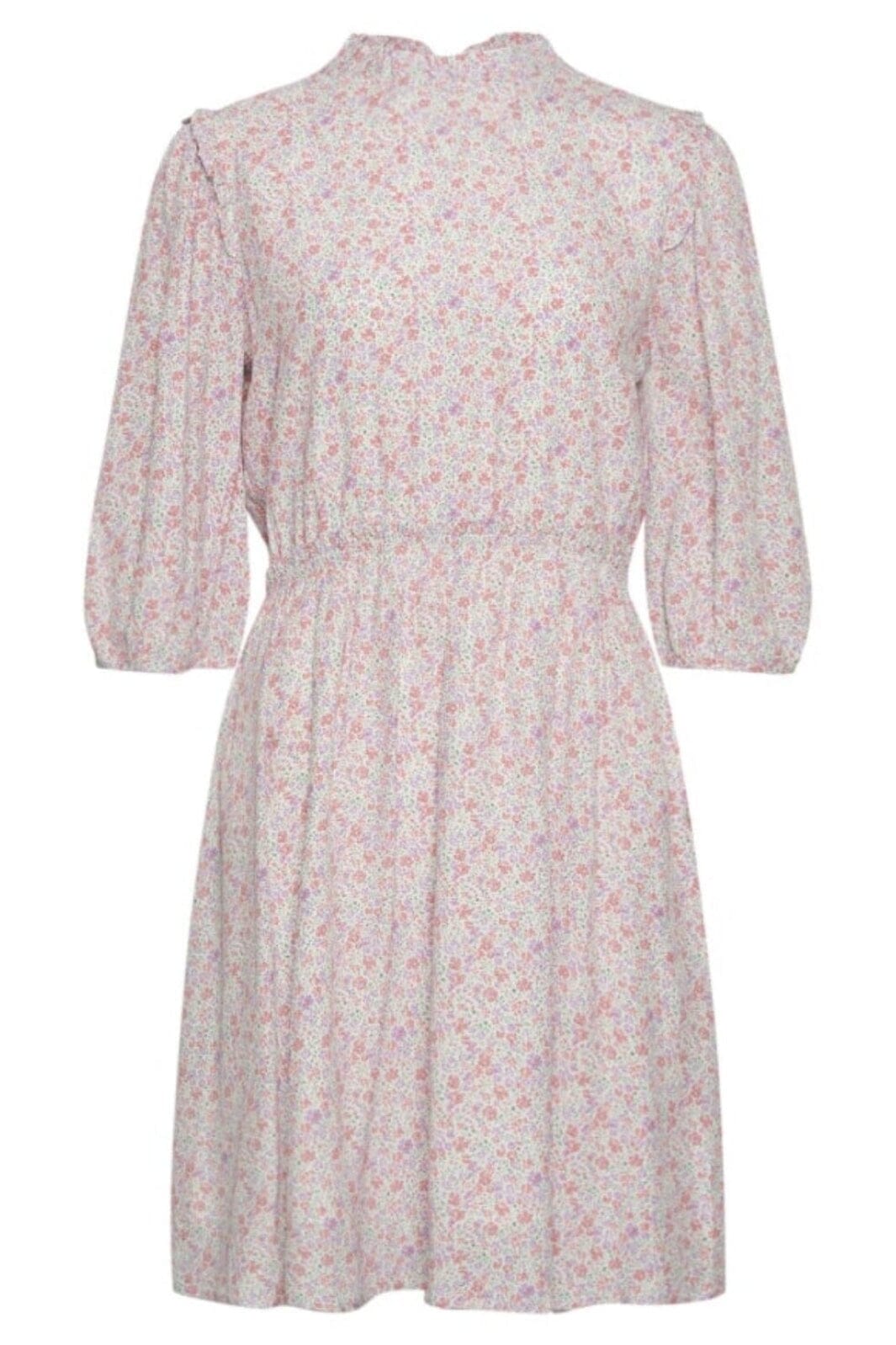 Noella - Rika Maxima Dress - Cream/Rose Mini Flower Kjoler