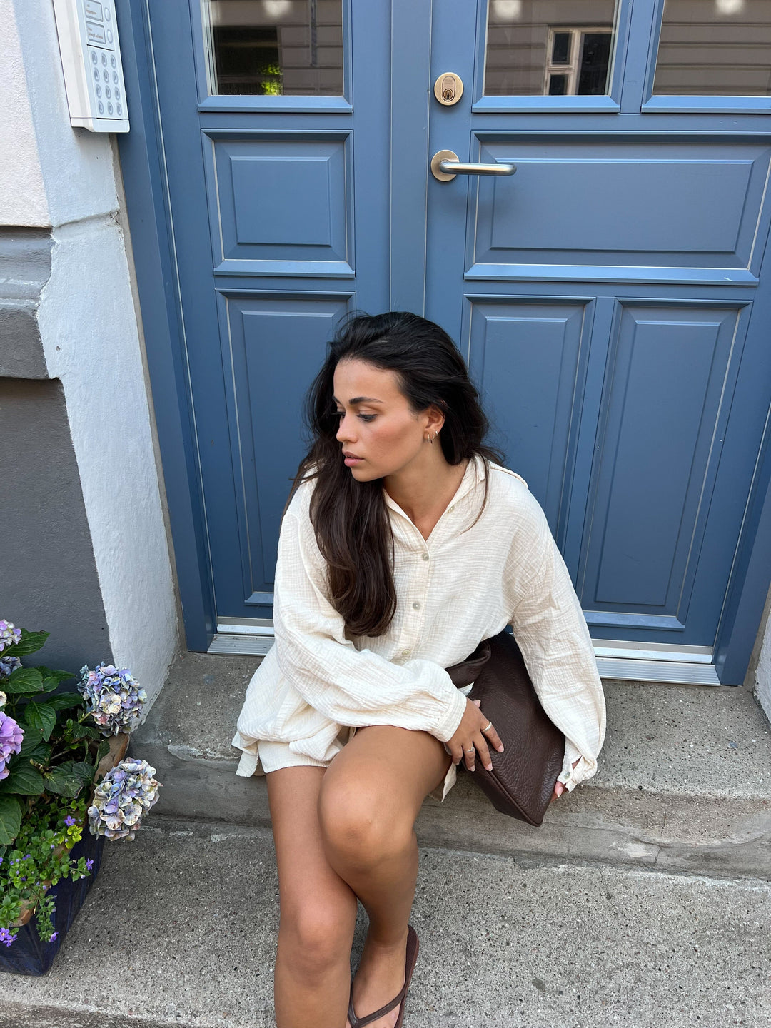 Noella - Suri Shirt - 974 Ivory Skjorter