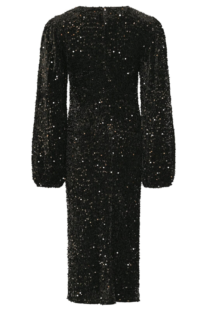 Noella - Teagan Lg Dress 11640044 - 004 Black Kjoler