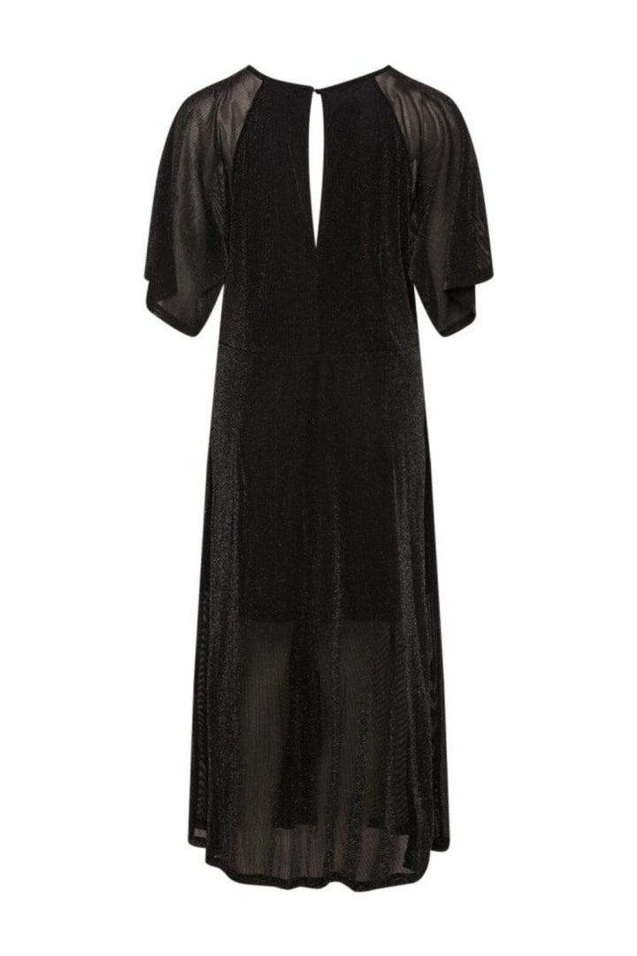 Noella - Vienna Midi Dress - 004 Black Kjoler