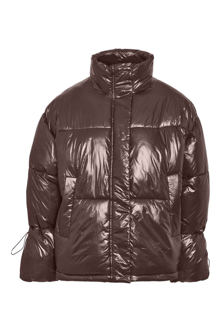 Noisy May - Nmallie Shiny Puffer - 4865435 French Roast