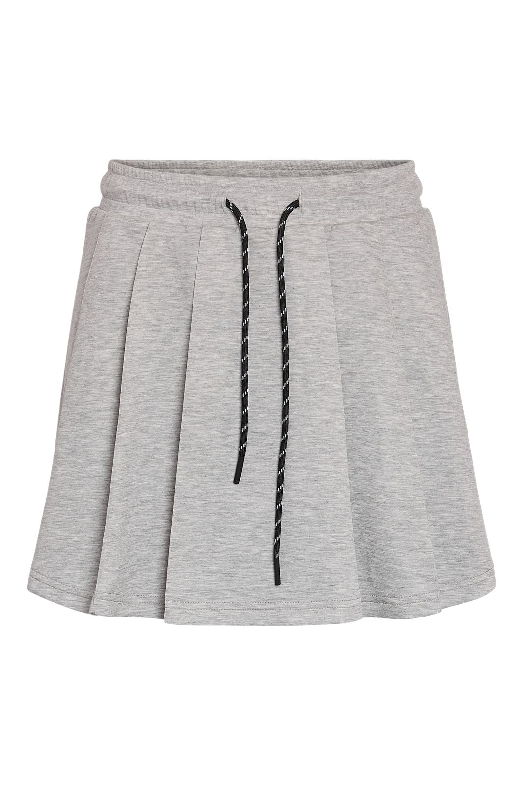 Noisy May - Nmsolas Sweat Pleat Skirt - 5019039 Light Grey Melange