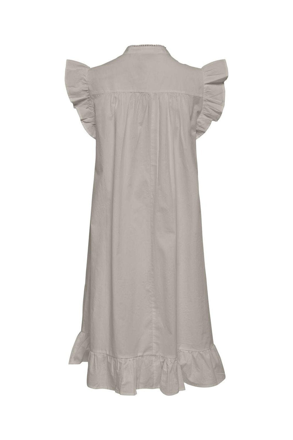 Only - Onladda S/L V-Neck Dress - 4957288 Chateau Gray