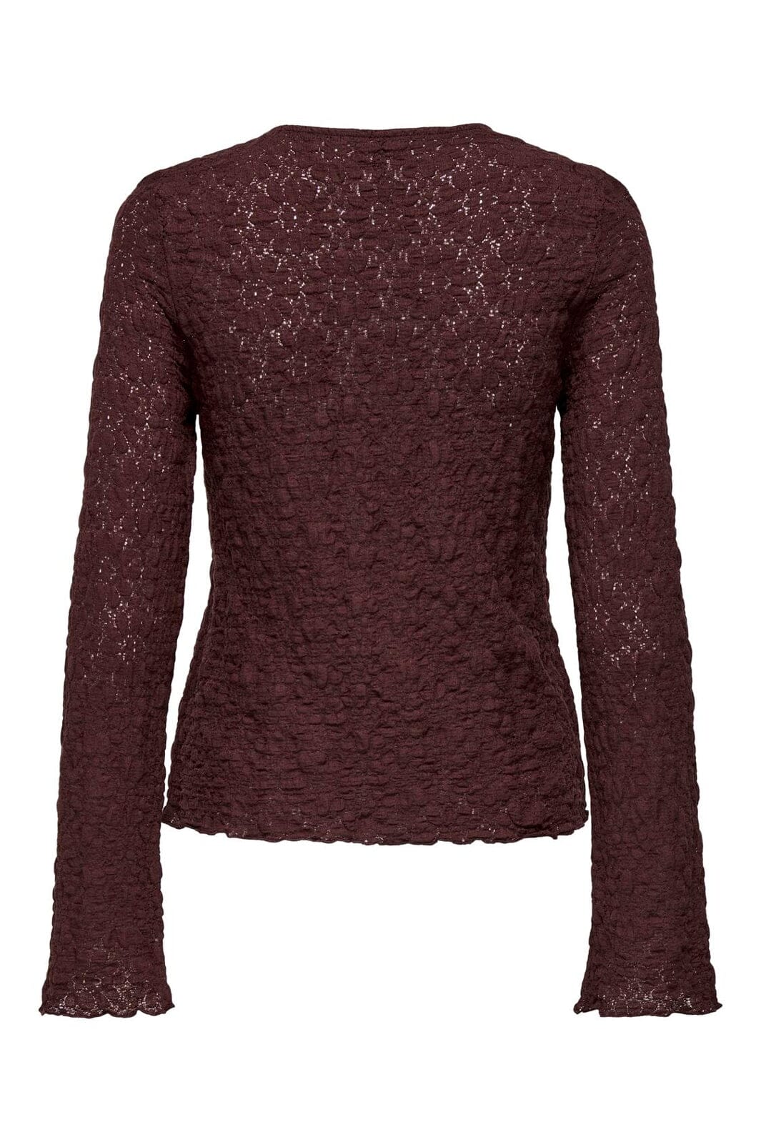 Only - Onlgiavanna L/S Top - 4915832 Decadent Chocolate