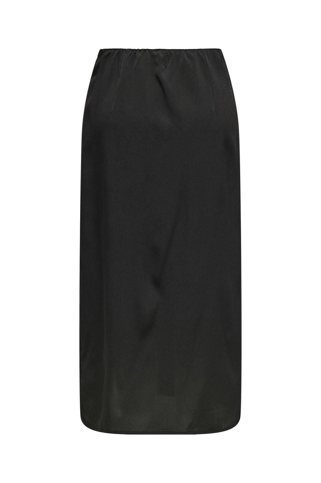 Only - Onlnova Life Elite Lamar Slit Skirt Soli - 4693924 Black