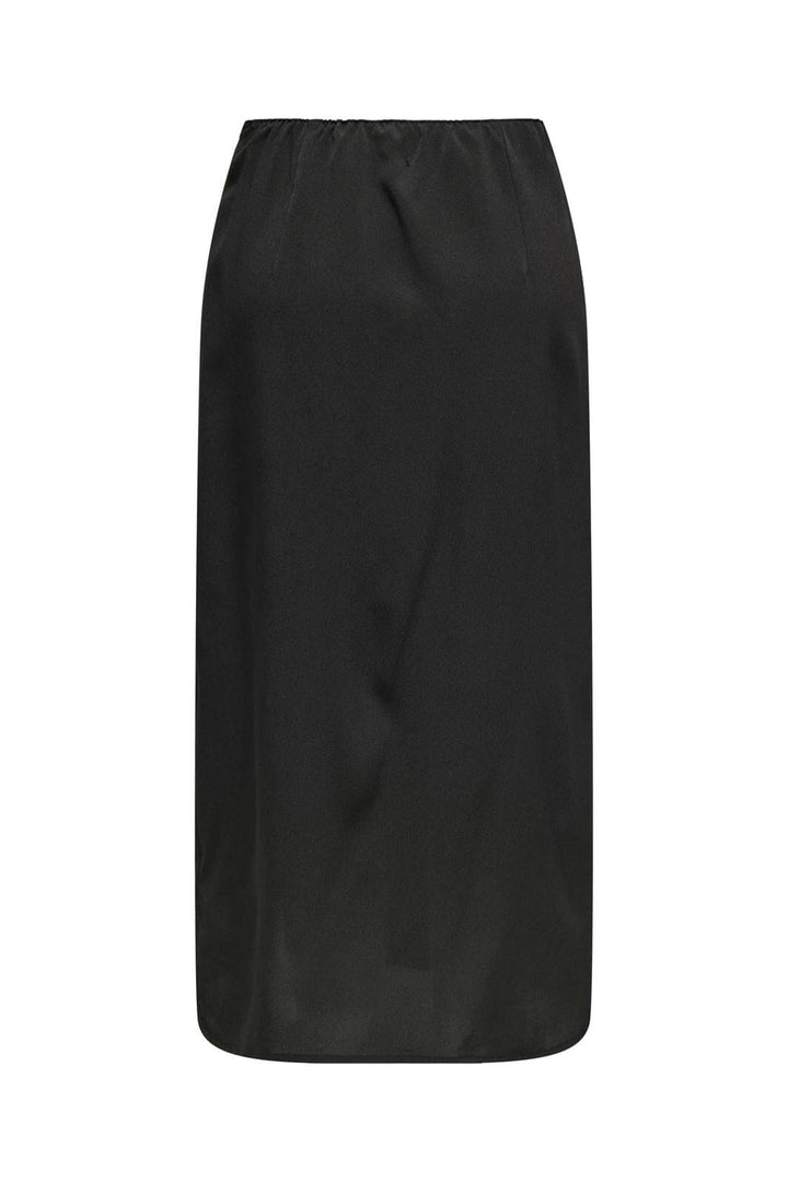 Only - Onlnova Life Elite Lamar Slit Skirt Soli - 4693924 Black