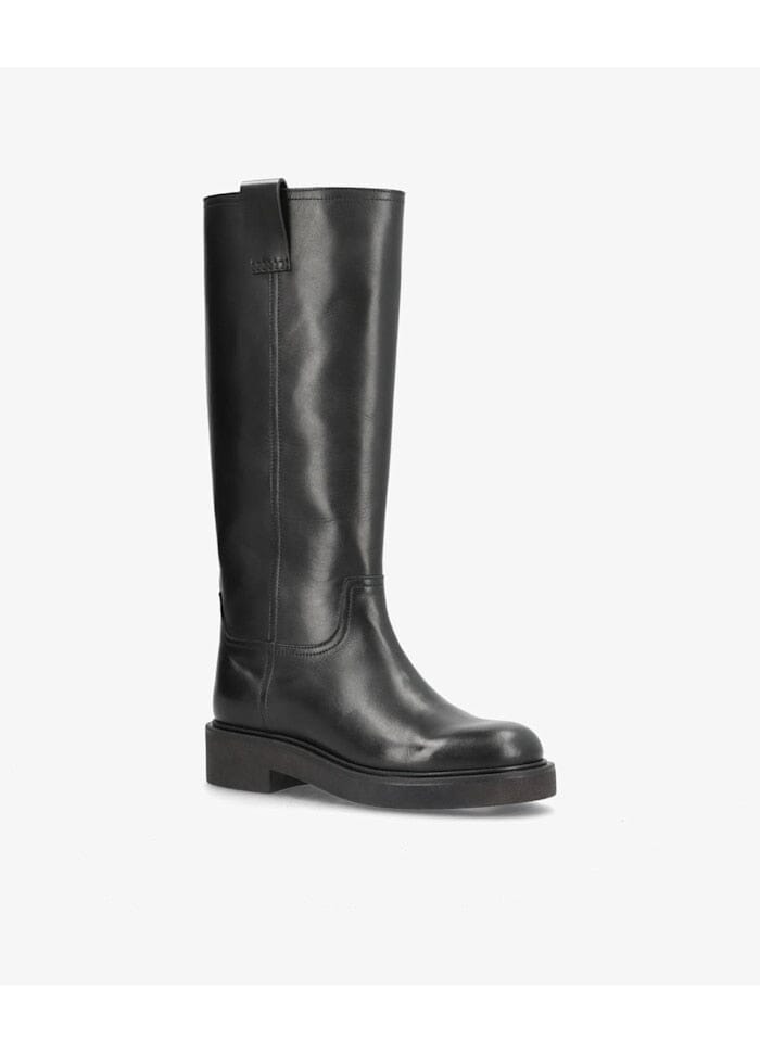 Phenumb Copenhagen - Madison Long Leather PB-510046 - Black Støvler