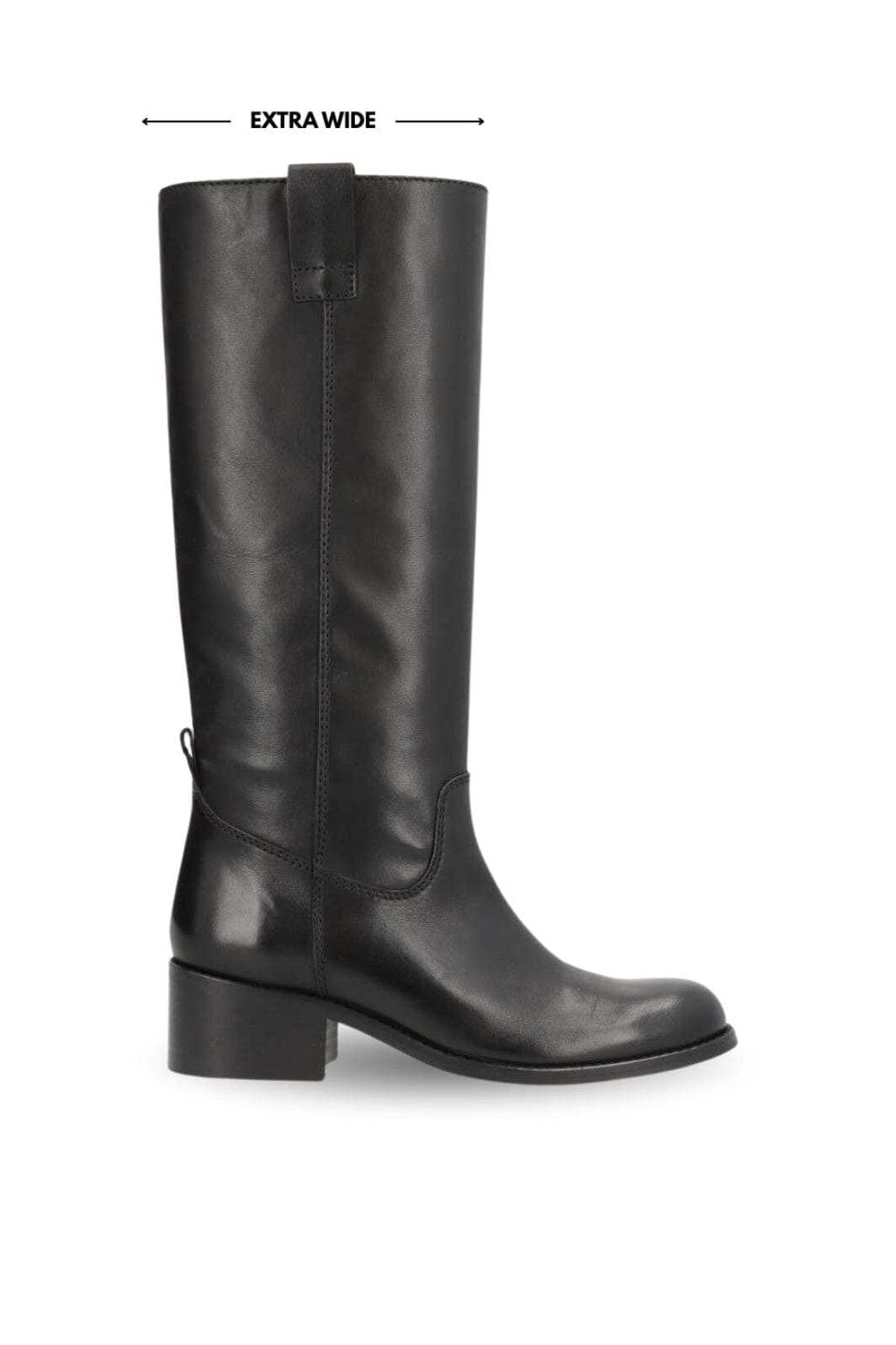Phenumb Copenhagen - Martina Long Wix Leather PB-D07-MARTIEW - Black Støvler