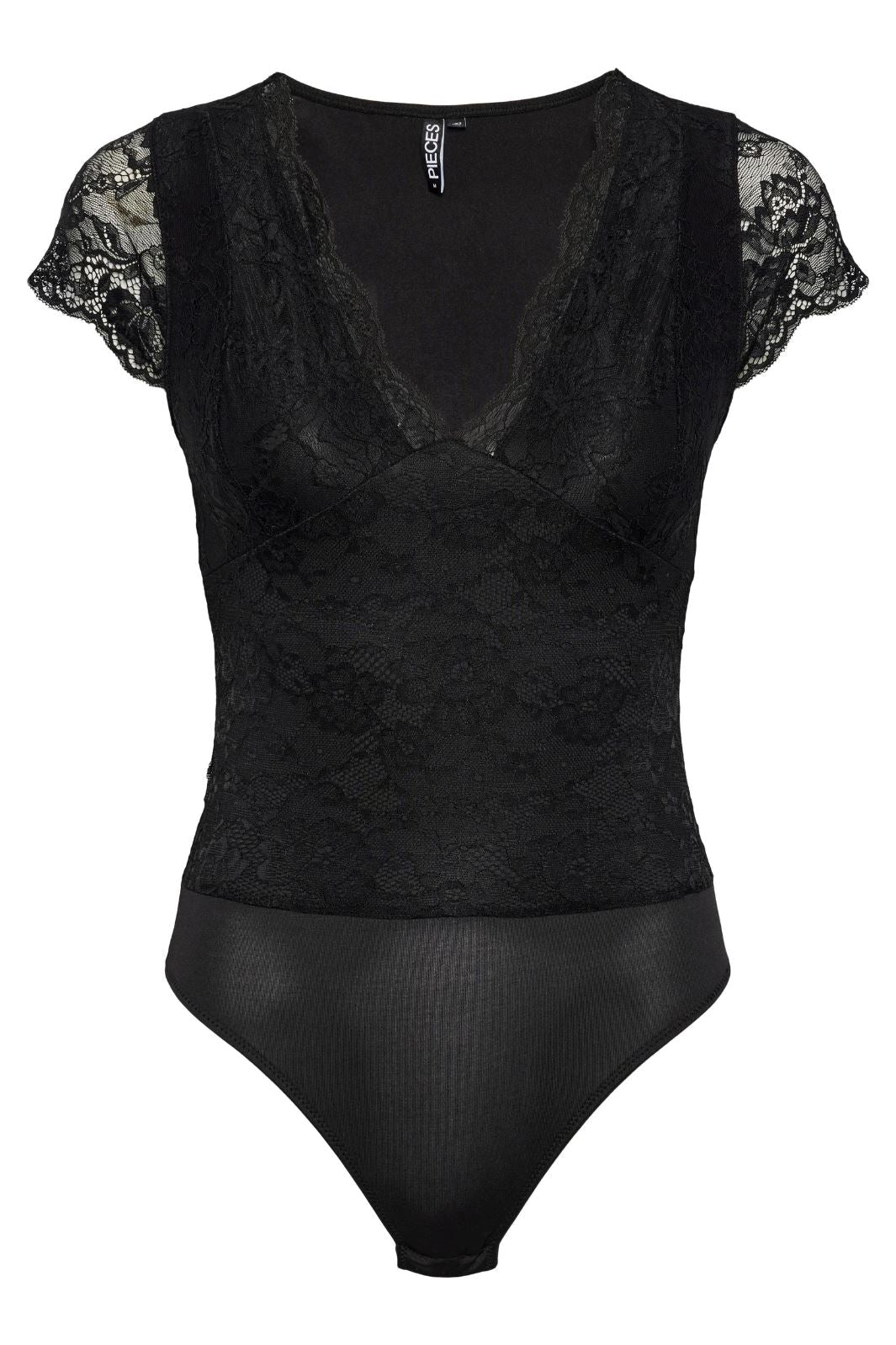 Pieces - Pcalice Bodystocking - 4481359 Black Bodystockings