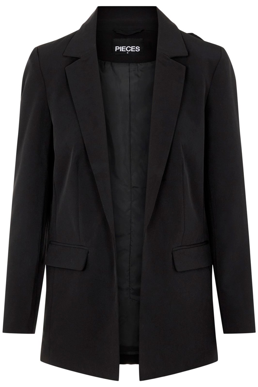 PIECES - PcBossy LS Loose Blazer - Black Blazer