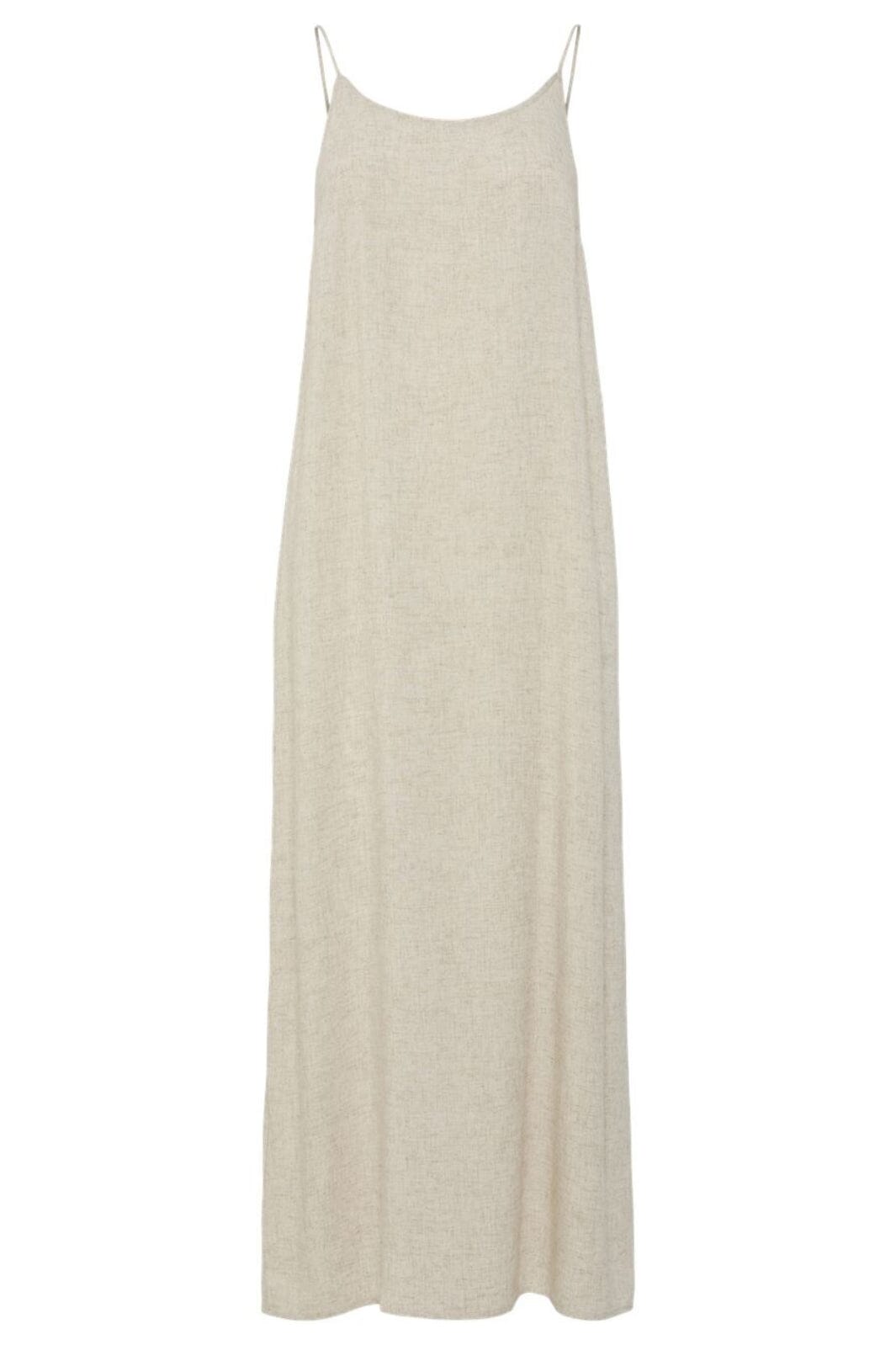 Pieces - Pcpia Strap Ankle Dress - 4648904 Birch Melange Kjoler