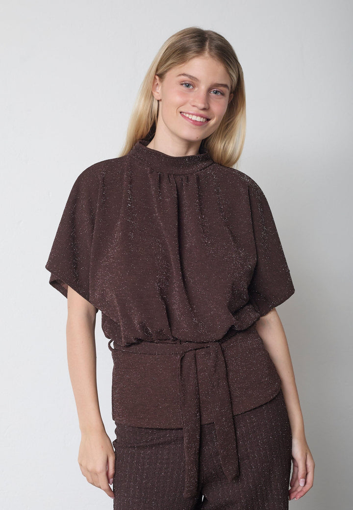 Sisters Point - Girl-Top2 13371 - 221 - Chocolate/Silver Toppe