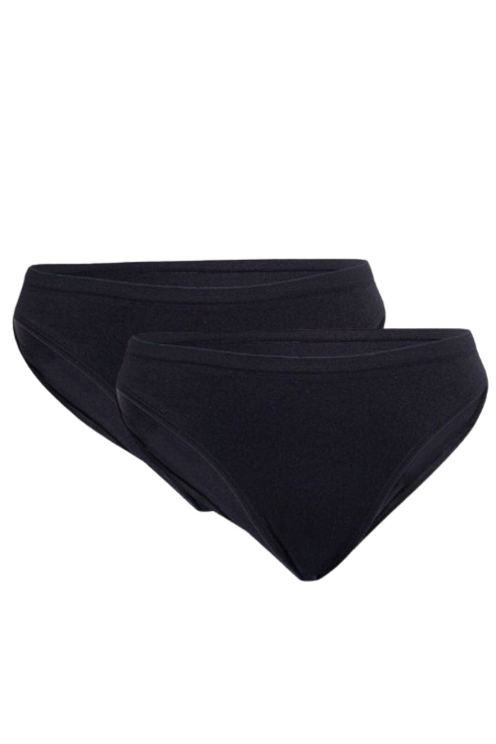 Soft basic - Haily Brief 2 pak - black Trusser