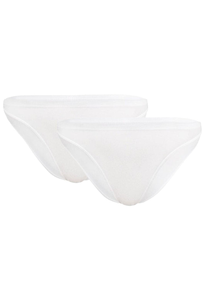 Soft basic - Haily Brief 2 pak - white Trusser