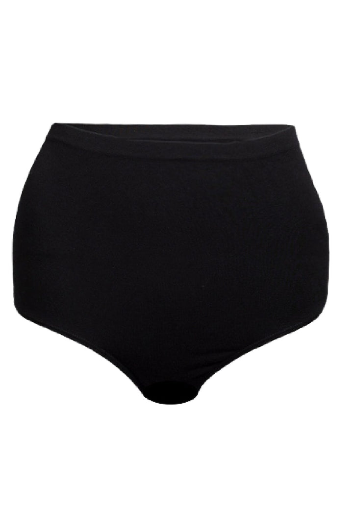Soft basic - Haily High brief 2 pak - black Trusser