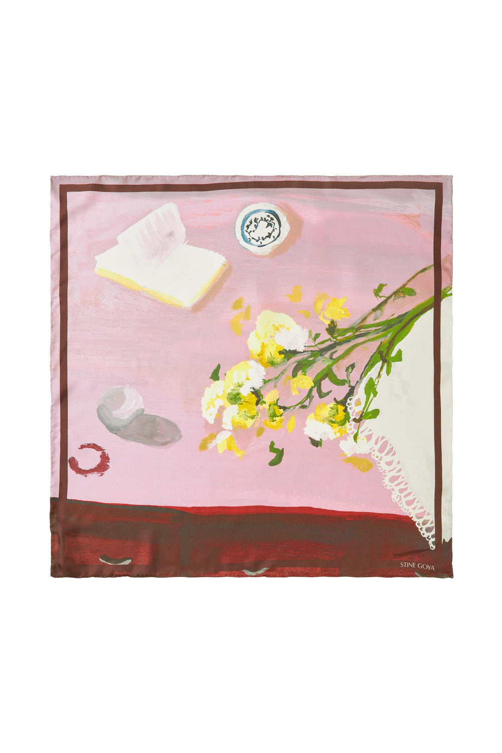 Stine Goya - 2287 Silk Scarves, Small Scarfsg-ps26-a010-2287 - Five Resolutions Tørklæder