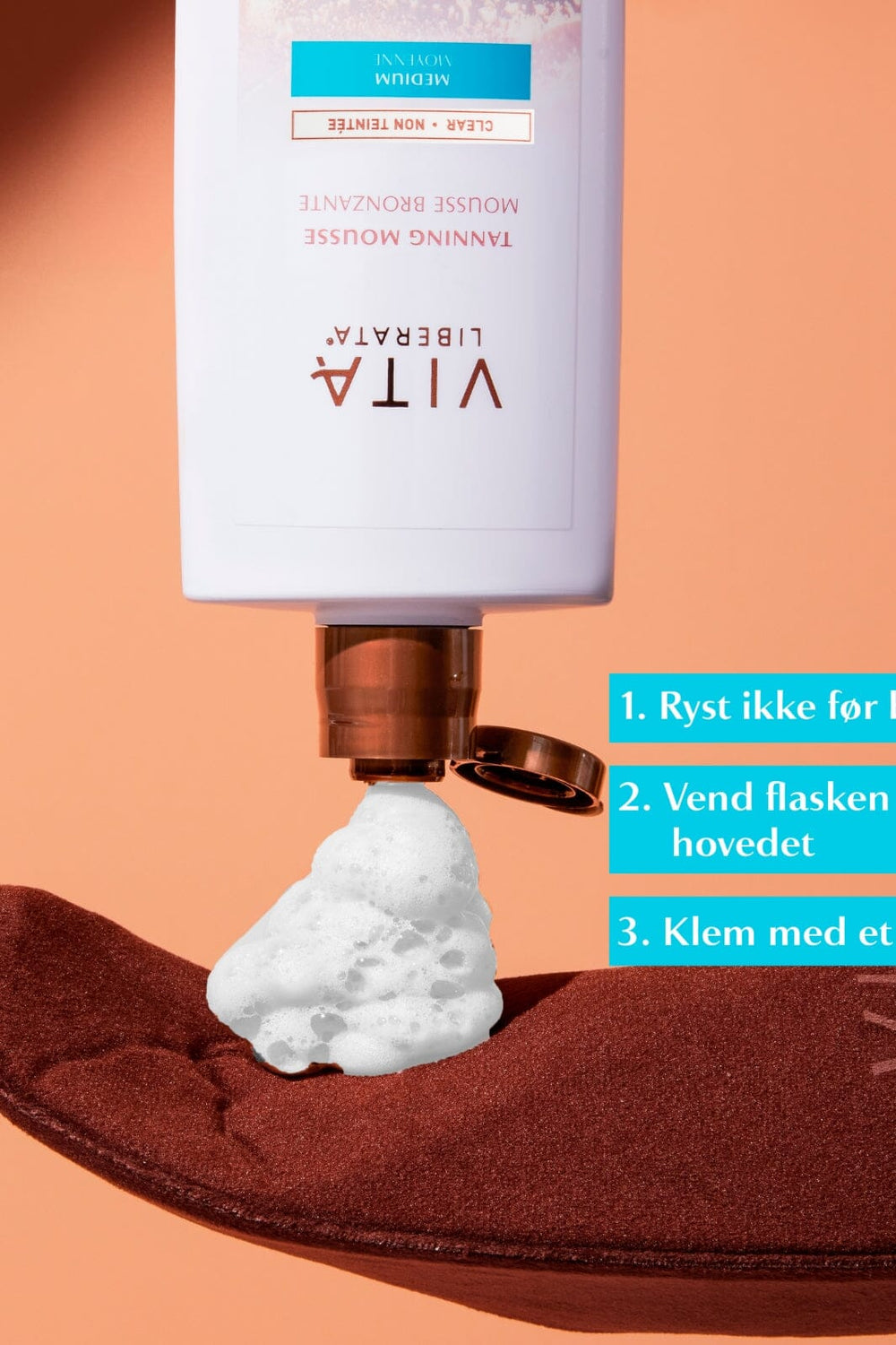 Vita Liberata - Clear Tanning Mousse - Dark Selvbruner