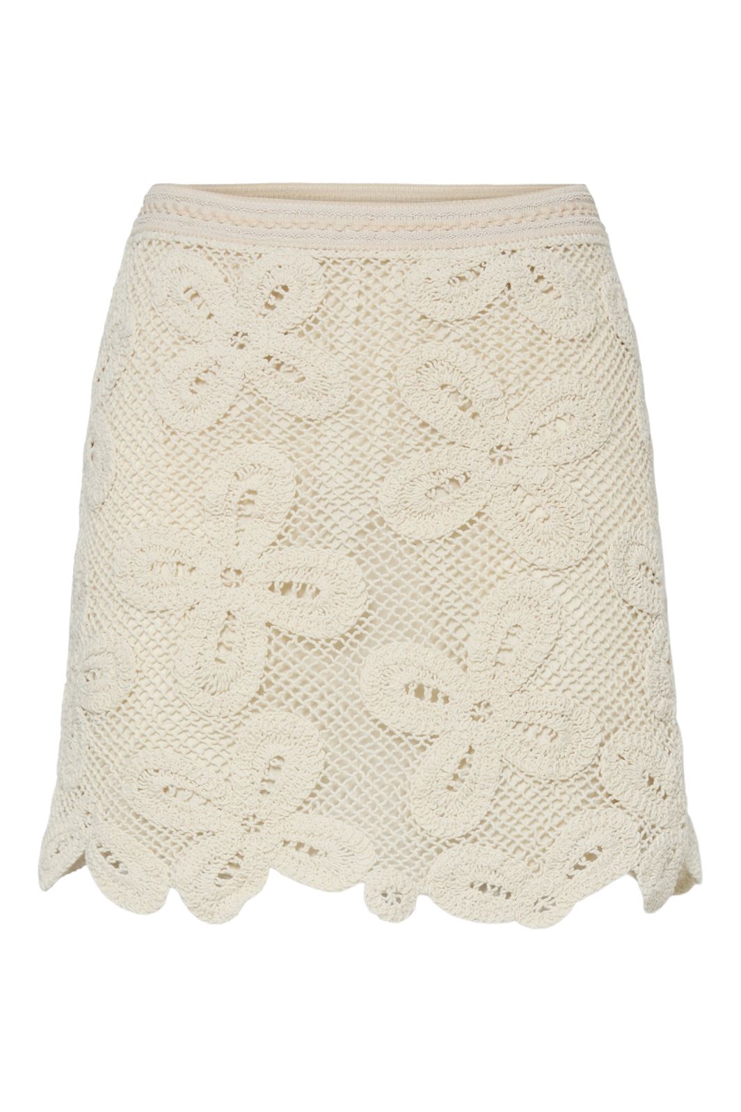 Y.A.S - Yasanula Crochet Skirt - 4731518 Birch